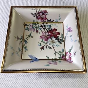 Patek Philippe Limoges Porcelain Tray- Collection 2016 Floral Hand finished